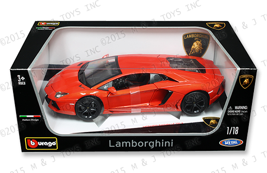 zegen wiel verhaal Bburago 1:18 2011 Lamborghini Aventador LP700-4 - Plus - M & J Toys Inc.  Die-Cast Distribution | Specializing in Die-cast Collectibles Since 1987