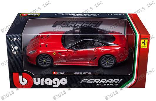 Ferrari GTO 250 Burago diecast to Rc conversion by Hypergames