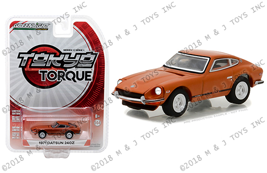 1971 Datsun 240Z Rally #11 East African **** Greenlight 1:64 **SELL-OUT** 