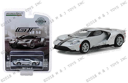 1/64 2017 FORD GT 1967 #1 MKIV TRIBUTE FORD GT GREENLIGHT 13200D 