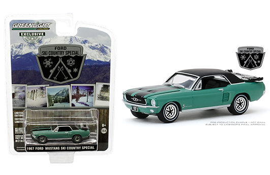 30007 Details about   1967 Ford Mustang Coupe "Hobby Exclusive" 1:64 Diecast Car Greenlight 