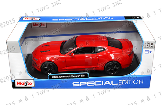 Maisto 1:18 Special Edition – 2016 Chevrolet Camaro SS (red) – M 