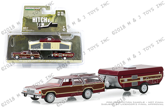 GreenLight Hitch and Tow Serie 16 1981 Ford LTD Country Squire 