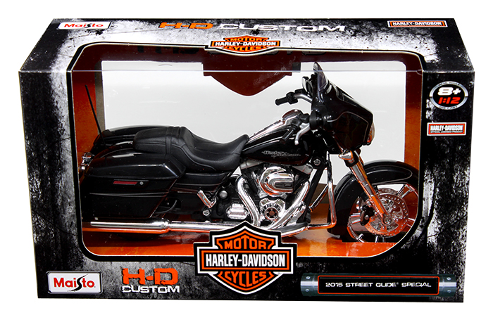 Maisto 1:12 Harley Davidson 2015 STREET GLIDE SPECIAL MOTORCYCLE BIKE Model 