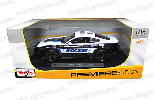 Ford Mustang GT Polizei 1/18 Maisto Premier Edition DieCast Modell 