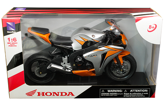TM10VR New Honda CBR1000RR Diecast Street Motorcycle Bike Model 1:6 New Ray 