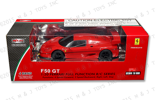 MJX Toys Maya Group 1:20 Ferrari Full Function R/C Car 8102A New in Box 