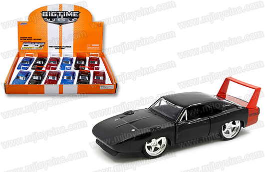 Jada 1:32 Display Tray - 1969 Dodge Charger Daytona - Big Time Muscle - M &  J Toys Inc. Die-Cast Distribution | Specializing in Die-cast Collectibles  Since 1987