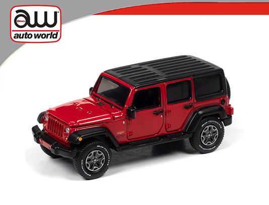 Auto World 1:64 Premium 2020 Release 2 Version A – 2018 Jeep Wrangler  Unlimited Sahara (Firecracker Red)(Limited edition 1 of 11816) – M and J  Toys Inc. Die-Cast Distribution | Specializing in Die-cast Collectibles  Since 1987