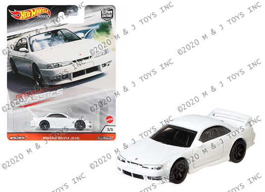 Hot Wheels Nissan Silvia S14 White Car Culture Modern Classics Gjp99 2020 for sale online 