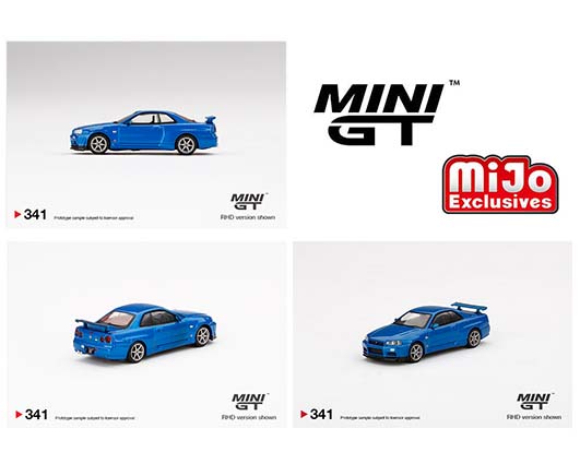 Nissan GT-R R35 Type 2 John Player Special Details about   Mini GT 1:64 MiJo Exclusives