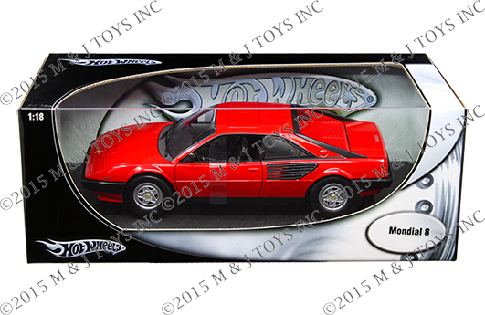 Hot Wheels P9882 Ferrari Mondial 8 Red 1-18 Diecast Model Car for sale online