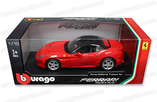 Ferrari California T Closed Top Red 1:24 Scale Diecast Metal Model Car Bburago
