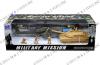NEWRAY MILITARY MISSION - PLAYSET WITH 1:55 APACHE HELICOPTER, TANK AND SOLDIERS