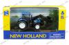 New Ray New Holland Tractor T6.175 with Loader (Blue)