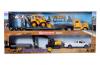 NEW RAY 1:43 CONSTRUCTION VEHICLE SET - KENWORTH W900 - FORD F250 