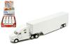 Kinsmart Display - Kenworth T700 Container Solid White 1:68 - 13" 