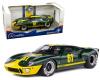 Solido 1:18 Ford GT40 MK1 Jim Clark Ford Performance Collection 1966 (Green w/Yellow Stripes)
