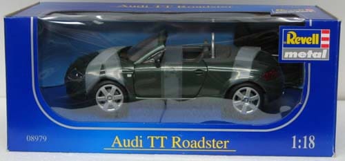 REVELL 1:18 AUDI TT ROADSTER CONVERTIBLE - M & J Toys Inc. Die