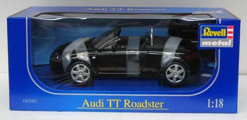 REVELL 1:18 AUDI TT ROADSTER CONVERTIBLE - M & J Toys Inc. Die