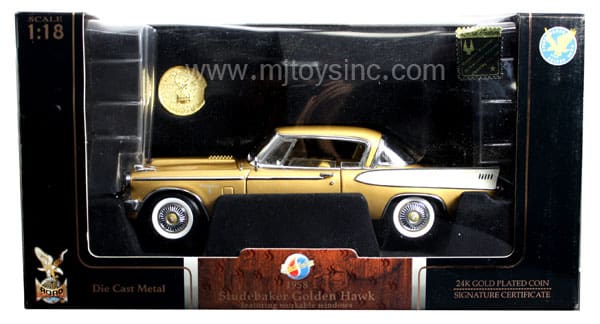 1/18 Road Signature 1958 Studebaker Golden Hawk (Gold