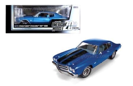 オートワールド1970シボレーシェベル SS 396 1/18 AUTO WORLD 1:18 AMERICAN MUSCLE 1970 CHEVROLET CHEVELLE SS396 - M