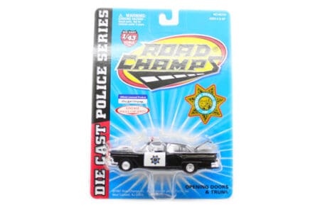 ROAD CHAMPS 1:43 1957 FORD FAIRLANE HIGHWAY PATROL