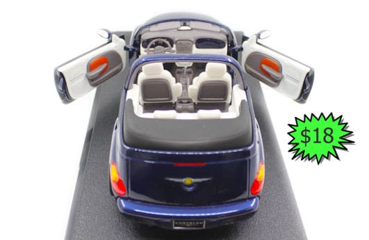 HOT WHEELS 1:18 CHRYSLER PT CRUISER CONVERTIBLE (CABRIO) - M
