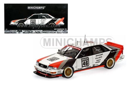 MINICHAMPS 1:18 1990 AUDI V8 QUATTRO DTM #46 JELINSKI