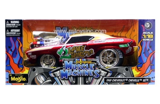 【値下げ】 M - SS CHEVELLE CHEVROLET 1969 1:18 MACHINES MUSCLE & Toys J マイスト