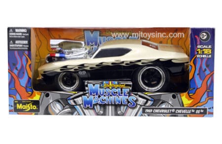 MUSCLE MACHINES 1:18 1969 CHEVROLET CHEVELLE SS
