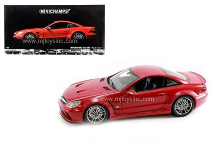 MINICHAMPS 1:18 2009 MERCEDES-BENZ SL65 AMG "BLACK SERIES"