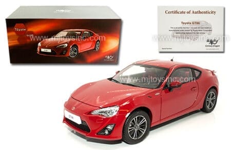 CENTURY DRAGON 1:18 2013 TOYOTA GT86 LIMITED EDITION LEFT HAND DRIVE