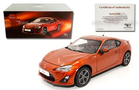 CENTURY DRAGON 1:18 2013 TOYOTA GT86 LIMITED EDITION LEFT HAND DRIVE