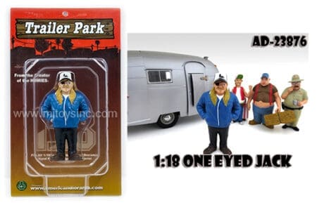 AMERICAN DIORAMA 1:18 TRAILER PARK - ONE EYED JACK