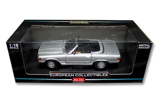SUNSTAR 1:18 EUROPEAN COLLECTIBLES 1977 MERCEDES-BENZ 350 SL