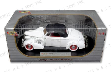 SIGNATURE MODELS 1:18 1938 BUICK CENTURY WITH BLACK TOP