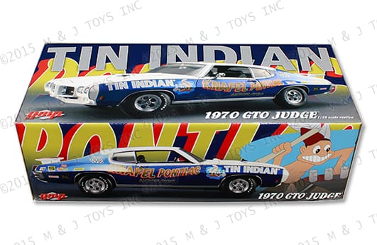 【超安い】 TIN JUDGE GTO PONTIAC 1970 1:18 GMP INDIAN Inc Toys J & M - 乗用車