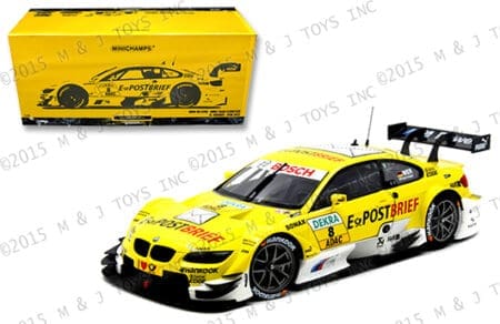 MINICHAMPS 1:18 2012 BMW M3 TEAM SCHNITZER DTM - D. WERNER