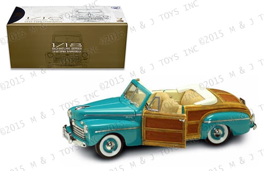 ROAD SIGNATURE 1:18 SIGNATURE SERIES - 1946 FORD SPORTSMAN - M & J