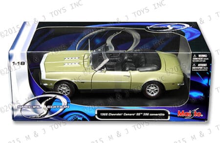 MAISTO 1:18 SPECIAL EDITION 1968 CHEVROLET CAMARO SS 396 CONVERTIBLE