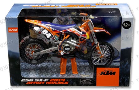 JOY CITY 1:12 KTM 250 SX-F 2014 JEFFREY HERLINGS #84