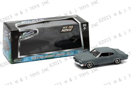 GREENLIGHT 1:43 FAST & FURIOUS - DOM'S 1970 CHEVROLET CHEVELLE SS