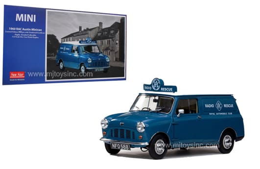 ミニカー SUN STAR 1/12 1960 RAC AUSTIN MINI VAN SUNSTAR 1:12 MINI 1960 RAC AUSTIN MINIVAN - M & J Toys Inc