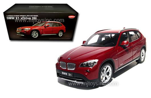 Kyosho 1:18 BMW X1 xDrive 28i red 08791VR model car 08791VR
