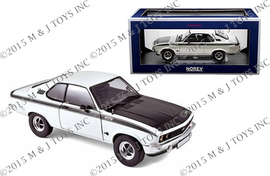 NOREV 1:18 1975 OPEL MANTA GT/E - M & J Toys Inc. Die-Cast