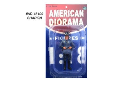 AMERICAN DIORAMA 1:18 FIGURE STATE TROOPER SHARON