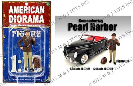 AMERICAN DIORAMA 1:18 REMEMBERING PEARL HARBOR - FIGURE III