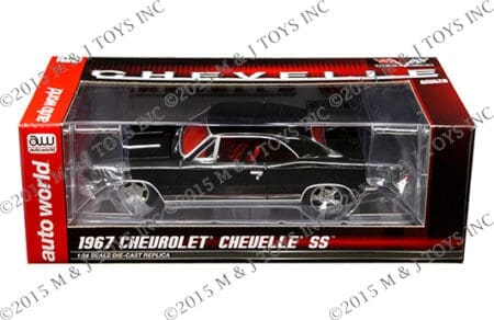 AUTO WORLD 1:24 1967 CHEVROLET CHEVELLE SS