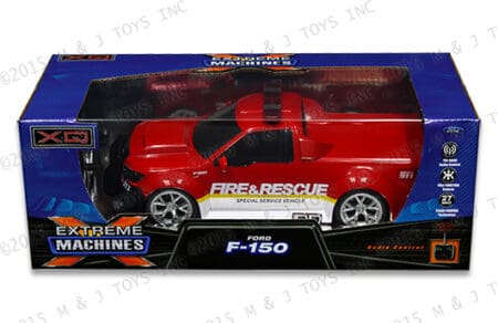 XQ RADIO CONTROL 1:18 EXTREME MACHINES - 2014 FORD F-150 FIRE & RESCUE